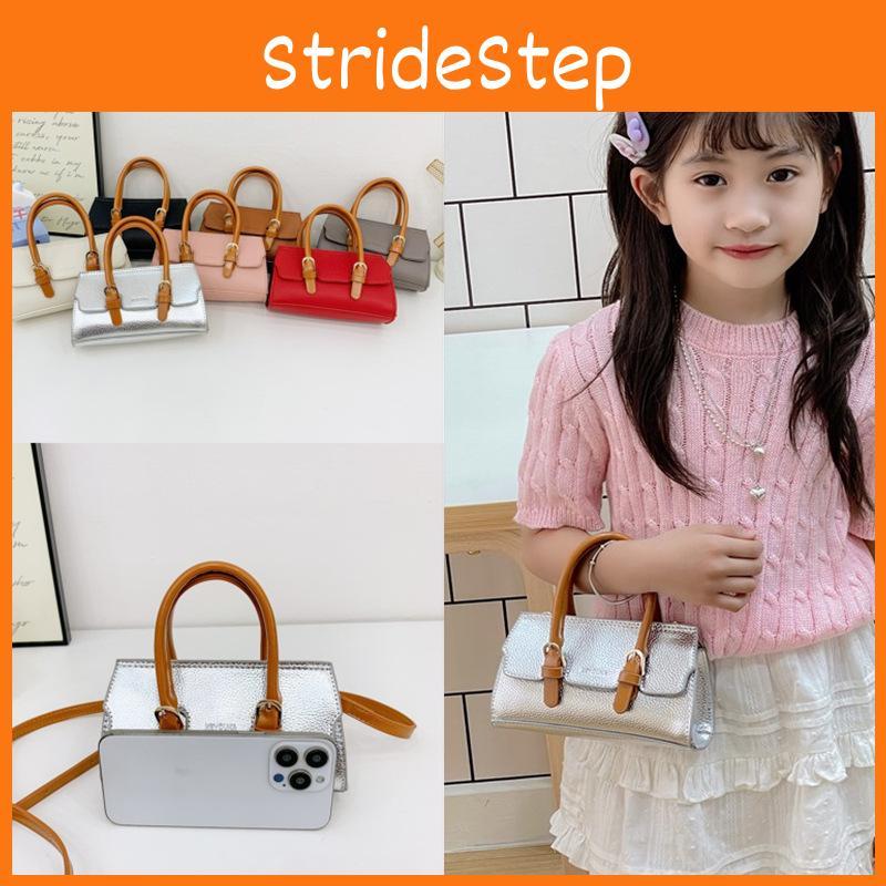 Toddler Girl Pu Purse With Lightweight And Expandable Compartments For Outings