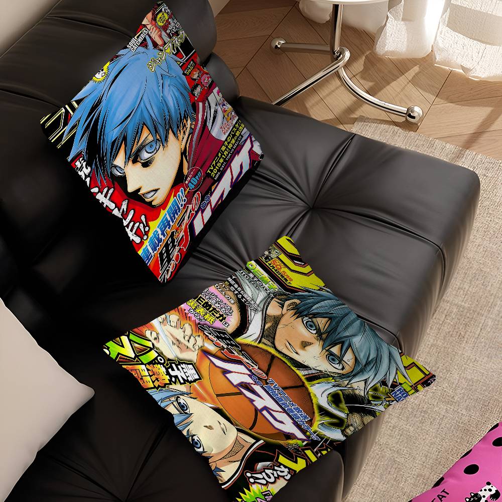 Anime Kurokos Basketball Pillow Anime Pillow Sofa Bed Head Pillow Cover Cushion Cover 45x45 Cm Fashion