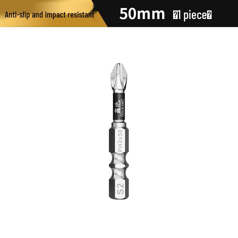 Magnetic Anti-Slip Phillips Head Electric Screwdriver Set - High Hardness, Extended Hex Socket Bits