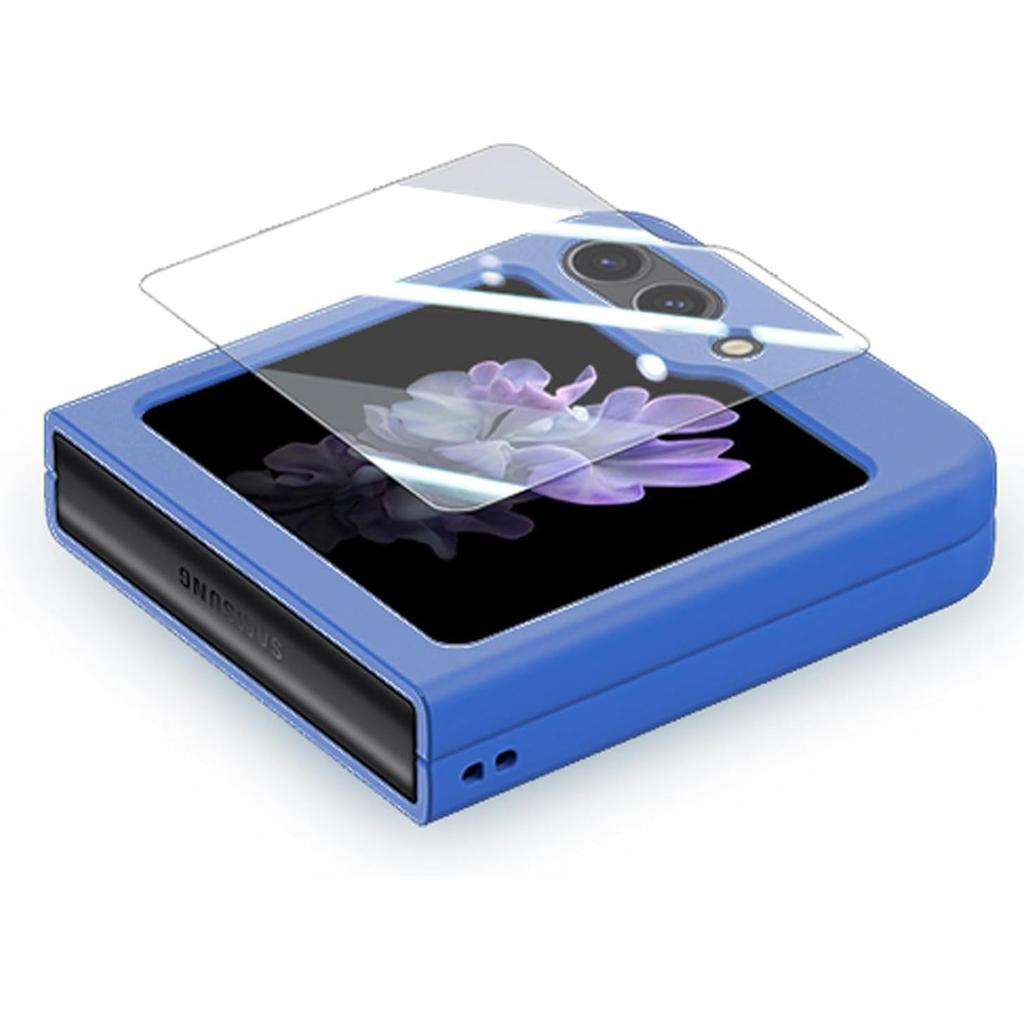 Ultra Slim Skin Feeling Matte PC Phone Case For Samsung Z FlIp 8 7 FE 6 5 Screen Protector Candy Color Shockproof Back Cover