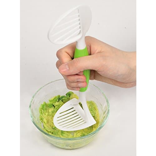 PEARL METAL Gadgetcon CC-1228 Avocado Cutter & Masher, Green, 24 x 7 x 6 cm