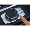 For BMW 3 4 Series M3 M4 2013-2019 Silver Center Console Control Button Trim 5PC