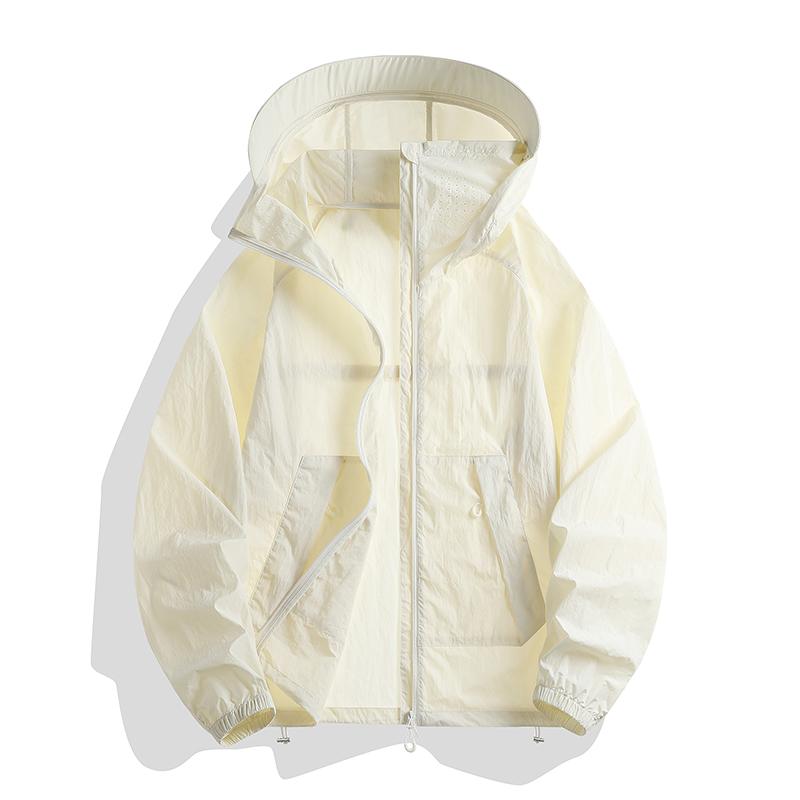 Outdoor Sunscreen Clothing Summer Hiking Jackets UPF50+ Ultraviolet Protection Couple's Hooded Jacket Traveling Hiking Fishing