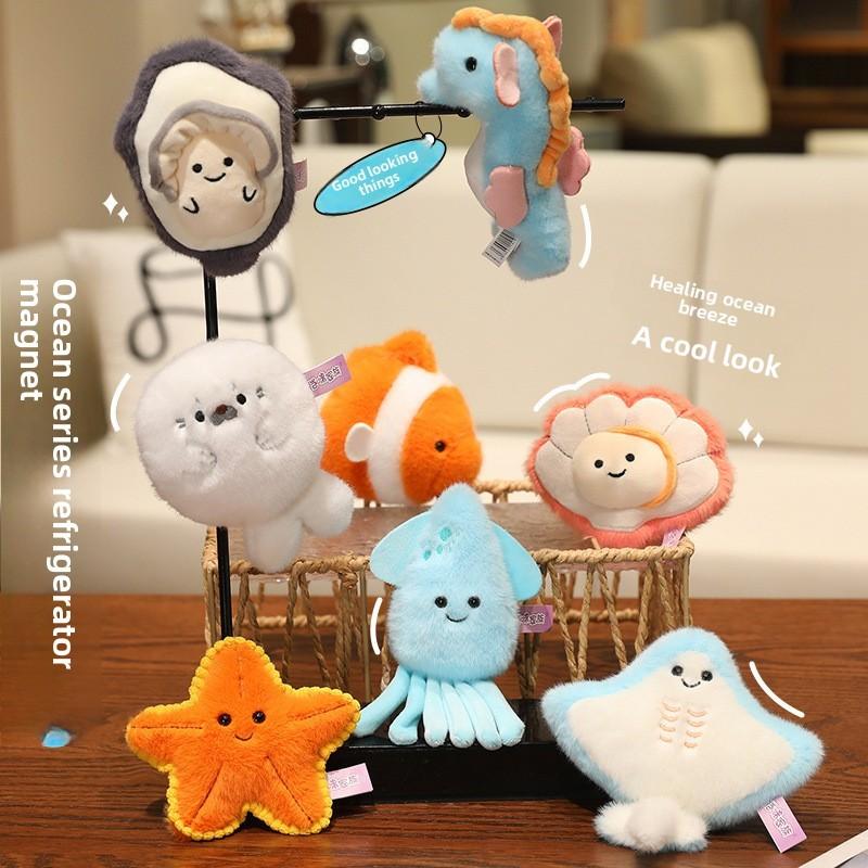 Ocean Series Plush Toy With Pp Cotton Fill For Kids And Collectors