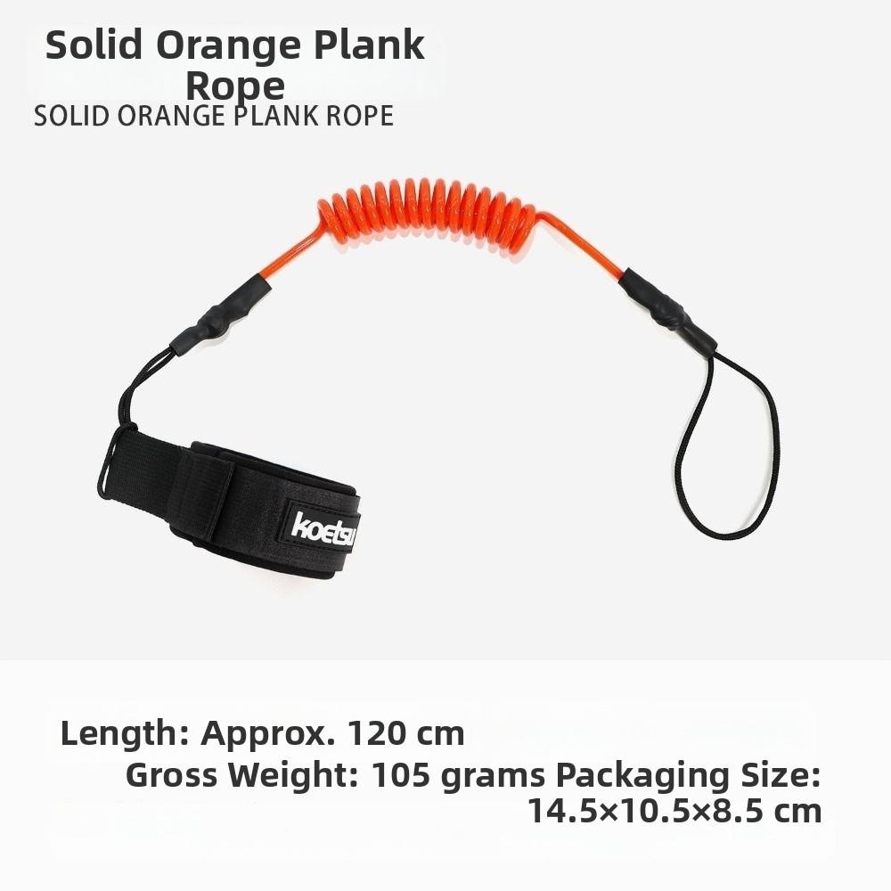 Elastic Stretchable TPU Strong Cord 6 Colors SUP Paddle Board Leg Rope for Training Exercise