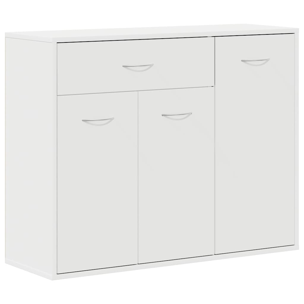 Sideboard White 88 x 30 x 70 cm Particleboard