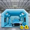 Inflatable Spray Booth Car Paint Tent 8.5 x 4.6 x 3 m Filter System 2 Blowers