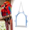 Parrot Swing Cage Accessory Standing Activity Center Entertainment Play Perch Toy for Parrot for Cockatiel Budgie Cockatoo