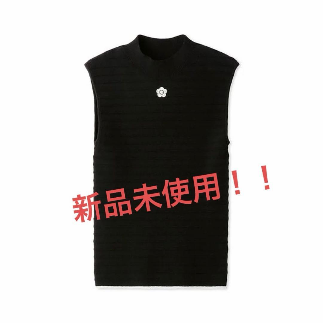 [New and unused with tag] Lily Brown x Mary Quant Daisy embroidery rib knit