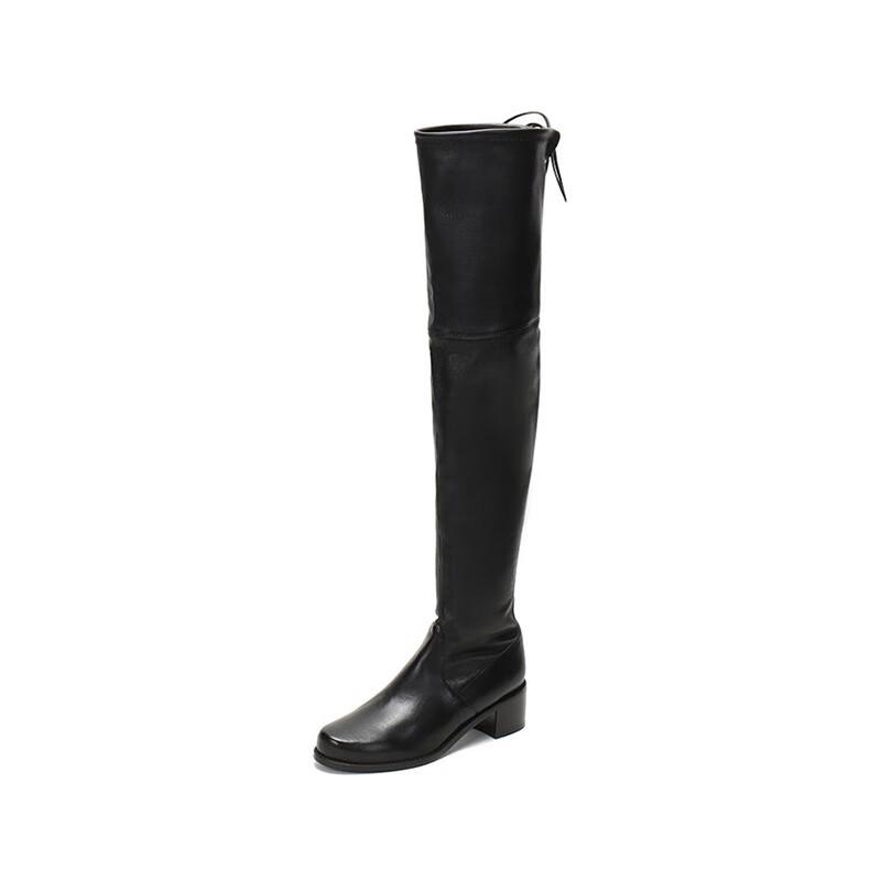 

Stuart Weitzman Women s Midland Leather Over-the-Knee Boots 38