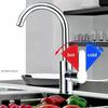 Kitchen Sink Faucet Vegetable Washer Dishwasher Pool Sink Spray-proof Home Driving Hot And Cold Faucet