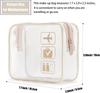 2026 Pvc Cosmetic Bags Waterproof Makeup Case Transparent Bathroom Toiletry Bag Storage Pouch With Zipper For Women Men Travel