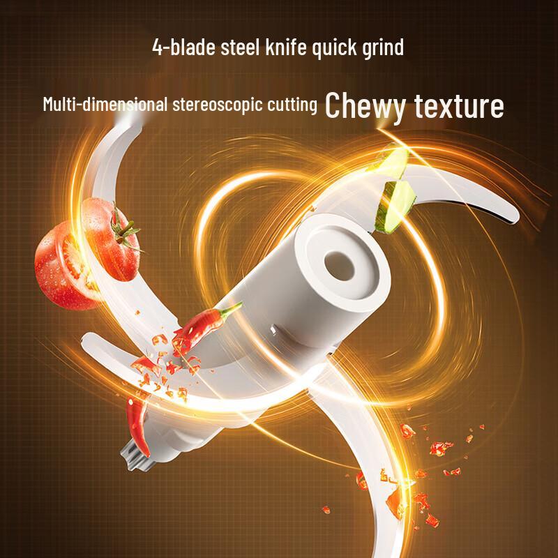 SUPOR 2L Stainless Steel Electric Meat Grinder & Food Processor CN plug (adapter included)