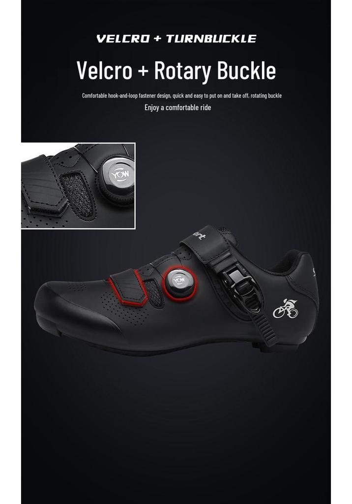 Plus Size Breathable Cycling Shoes with Hard Sole for Mountain & Road Biking