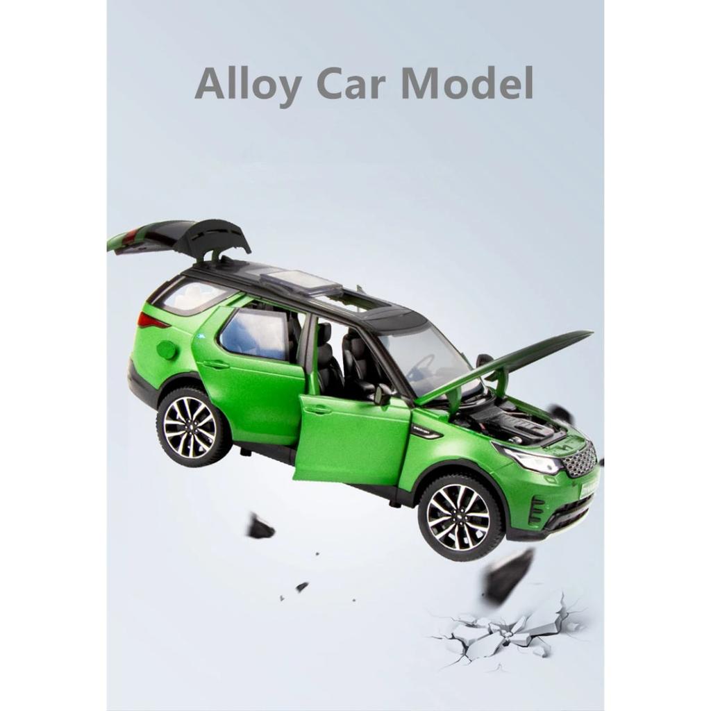 1/24 Rover Evoque R-Dynamic SE Alloy Car Model Diecast Metal Toy Vehicles Model Sound Light Collection Childrens Gift