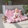 Lulando Plaid Play Mat 80X80 Cm Pink