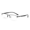 Sun Photochromic Finished Myopia Glasses Women Men Metal Half Frame Chameleon Short-Sight Eyewear 0 +0.5 +0.75 +1.0 +3.0 To +6.0