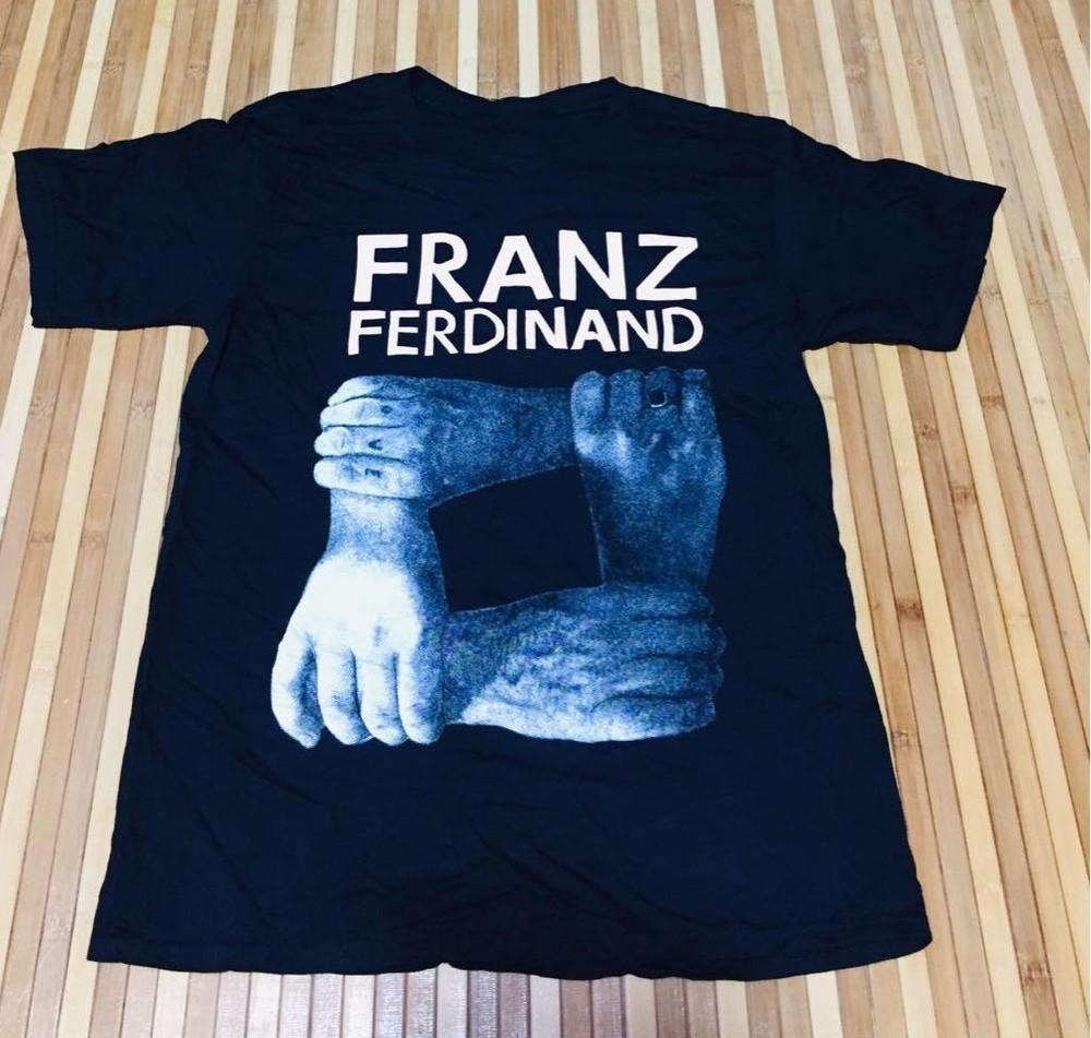 VTG FRANZ FERDINAND BAND Album Short Sleeve Cotton Black S-5XL T Shirt TT520 Unisex T-Shirt L