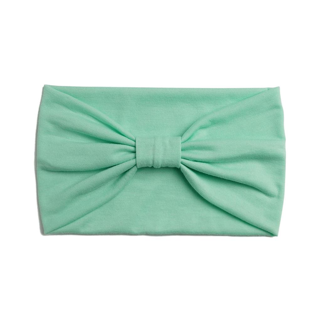 Stretchy Solid Color Sports Headband - Sweat-Absorbing Yoga & Running Hairband