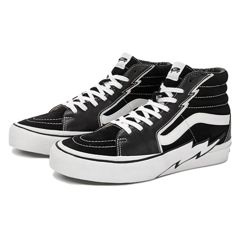 Vans Mastermind World X Vans Sk8 Hi Vlt Lx 'Bolt Punk Culture' Vans VN0007PSBLK