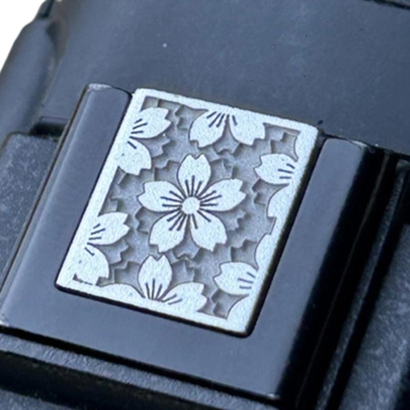 

Протиковзкий Кнопка Затвора Камери Різьблення Деталізація Квітучої Квітки Латунна Конструкція Для XT5/XT30 A7C2 Сумісність з DSLR