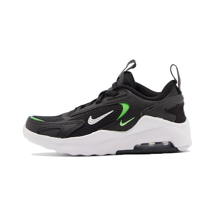 Nike Air Max Bolt Sports Low Top Running Shoes Kids Sneakers Black Green CW1627-006