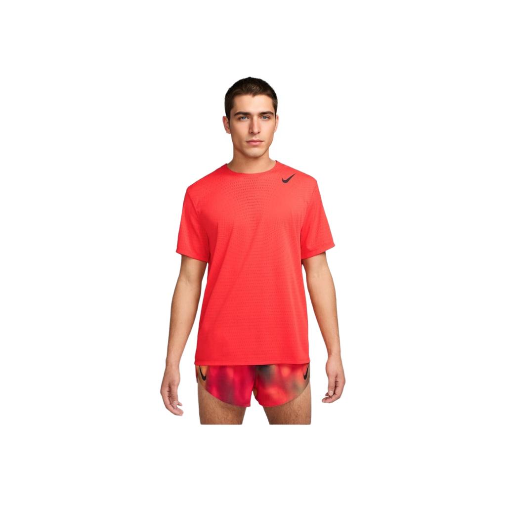 Nike Logo Round Neck Pullover Short Sleeve T-Shirt Men T-Shirt Red HJ3377-696