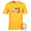 Banksy Zebra Wash TShirt Street Art Graffiti Design Print Colourful Funny Tee