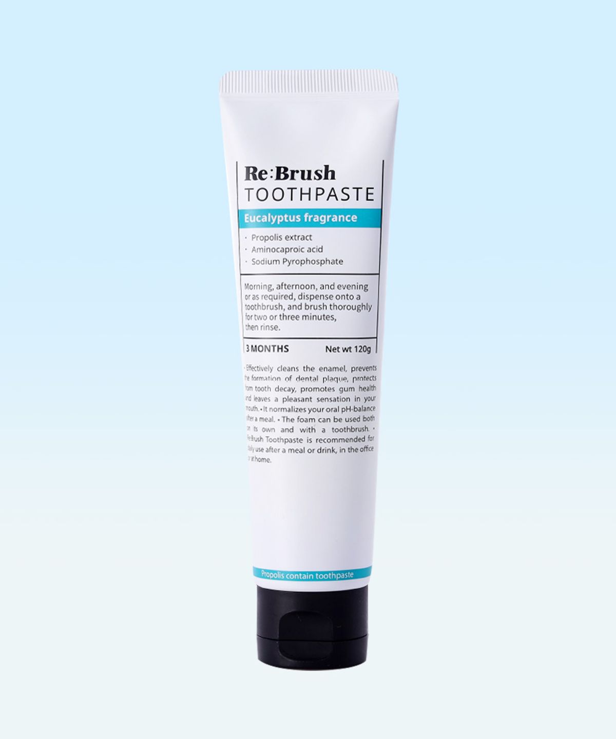 Eucalyptus Anti-inflammatory Natural Toothpaste 120g