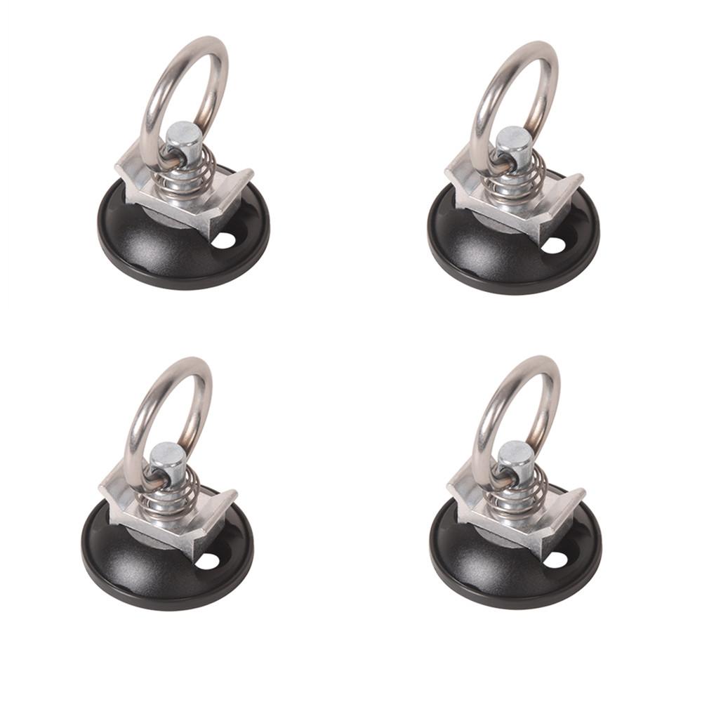 Universal Anchor Track Tie Down Anchor Point Tracking Motorcycle Bikes Trailer Ring Bolts