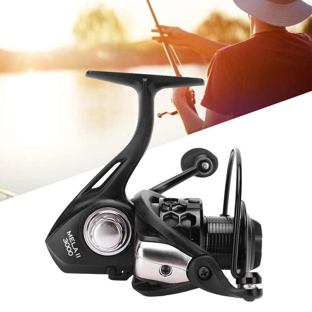 Spinnrolle 13+1 Lager 5.0:1 Übersetzungsverhältnis Links Rechts Austauschbare Angelrolle(3000 )