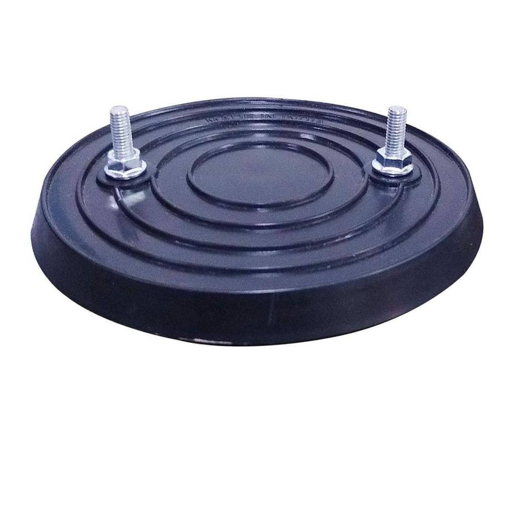 Round Reflex Reflector Set – Metal Body with PMMA Lens | Universal Fit for Tractors, Cars, Bikes, Trucks, Trailers, Boats , Tractor (Set of 2)