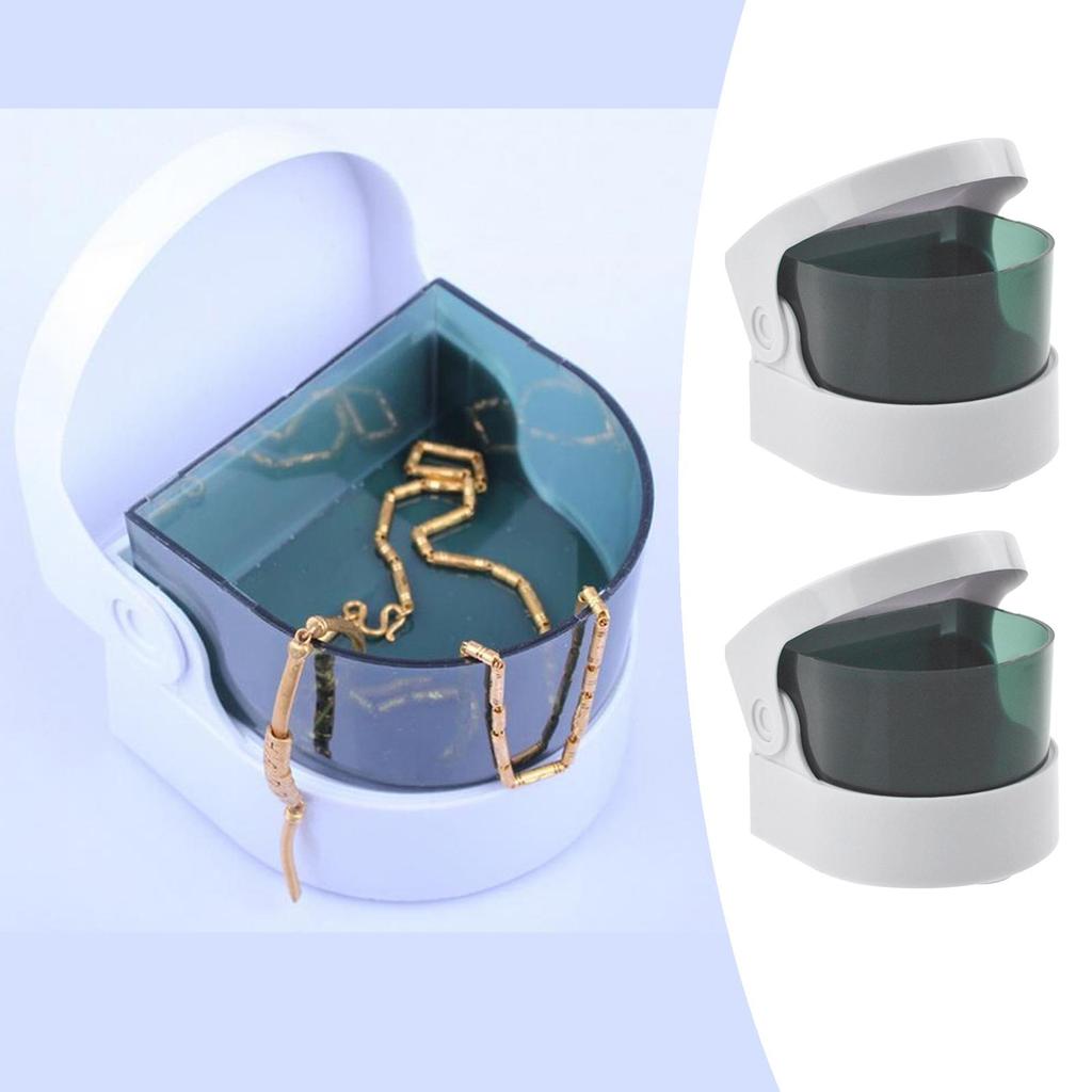 Kabelloser Schmuckreiniger Schmuck Münzen Reinigungsmaschine Upgrade Halskette Brillen Digitaler Ultraschallreiniger USB Wiederaufladbar