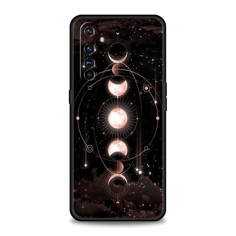 Planet and starry sky art Phone Case For Realme 12 11 10 9 8 5G 7 6 GT5 GT3 GT2 Pro Plus C21 C11 C25 C35 GT Neo 2 3 3T 5 Cover