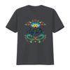 Womens Uff Da Norwegian Rosemaling Funny T Shirt Vintage Washed Unisex Graphic Top For Everyday Wear Soft Streetwear