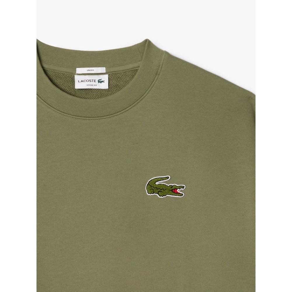 Lacoste Common Bookle Big Crock Crewneck Sweatshirt Sh2741 54n Bmy q2nSh2741 54nBmy