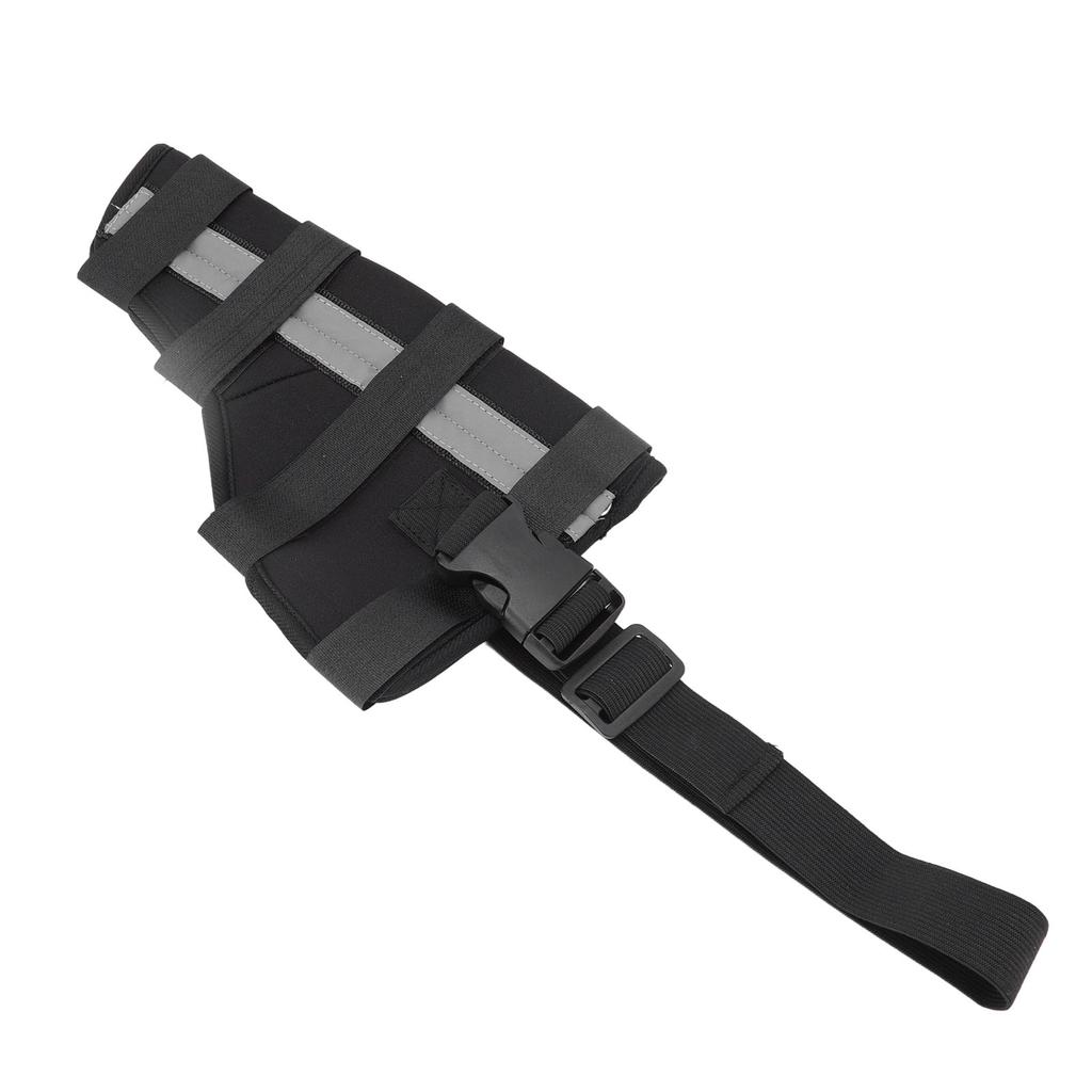 Hund Hinterbeinorthese Stabile Unterstützung Knieschoner Welpe Hinterbeinschutz für Genesung nach Operation M