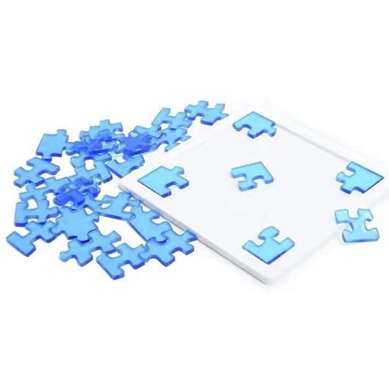 19/29Pcs/Set Acrylic Puzzle Impossible Challenge Difficult Jigsaw Game Level 10 Brain
