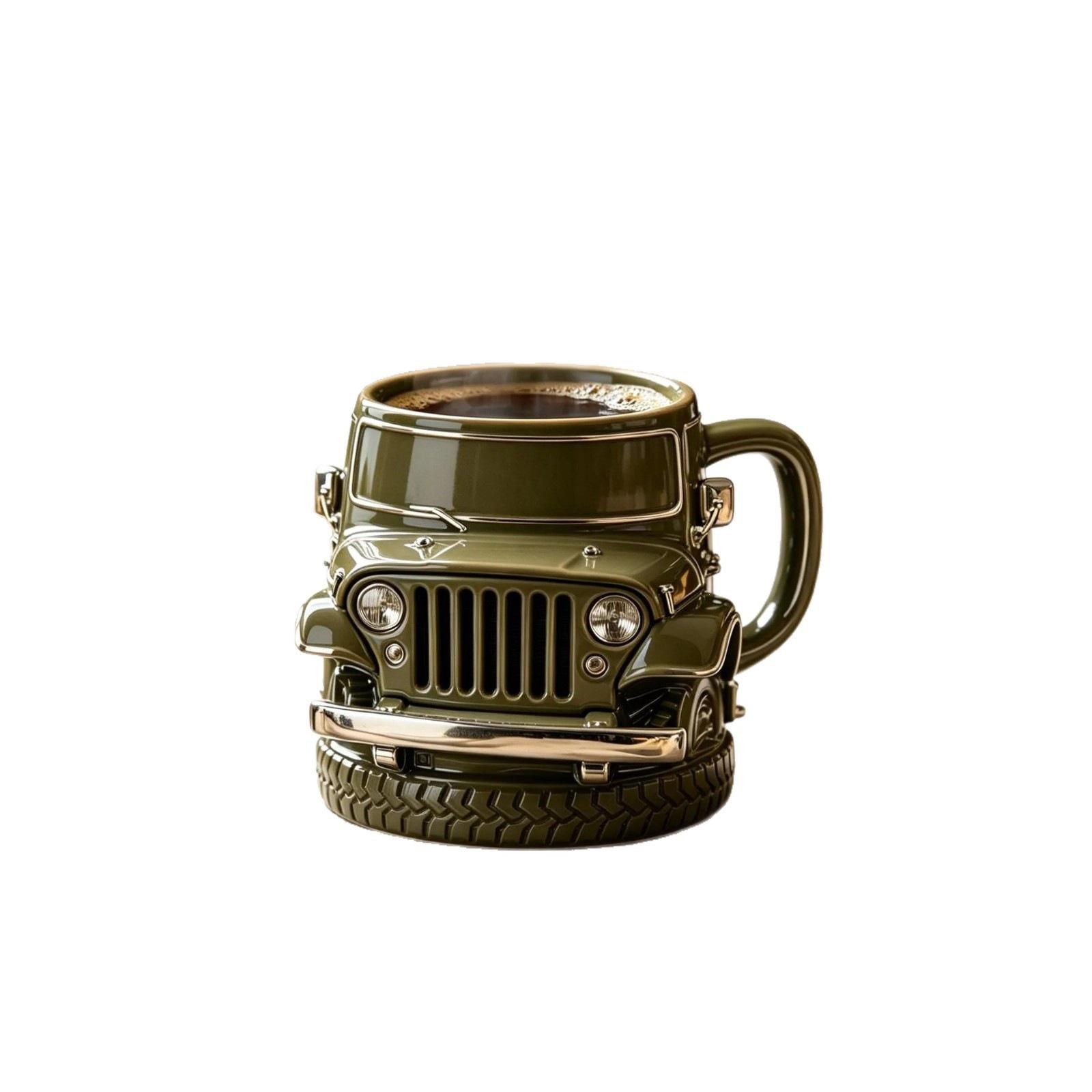 New Jeep Car Shaped Mug Jeep shaped mug 11oz