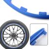 Sticker 2025 New Tesla 4Pcs 16/17inch Car Vehicle Wheel Rims Edge Protector Ring Strip Tire Guard Decoration Accessories Uni