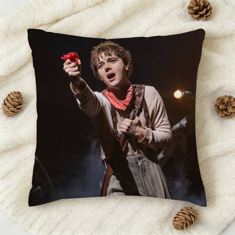 HHadestown Drama Eurydice Doublesided Printed Square Decorative Cushion Cover for Sofa Living Room Home Decor