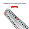 High Precision Steel and Nylon Tape Measure - 3m, 5m, 7.5m for Woodworking