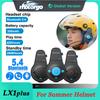 Bluetooth 5.4 Summer Helmet Headset Wireless Hands-free Motorcycle Intercom 25H