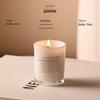 Aroma Candle: Luxurious Soy Wax Gift for Birthdays & Weddings, Long-Lasting Indoor Fragrance, Customizable.