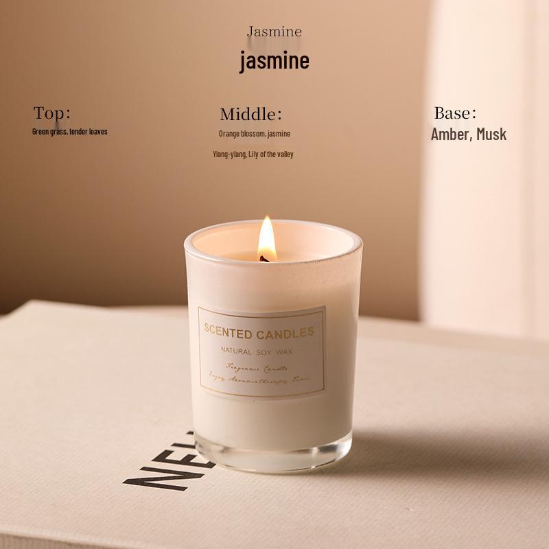 Aroma Candle: Luxurious Soy Wax Gift for Birthdays & Weddings, Long-Lasting Indoor Fragrance, Customizable.