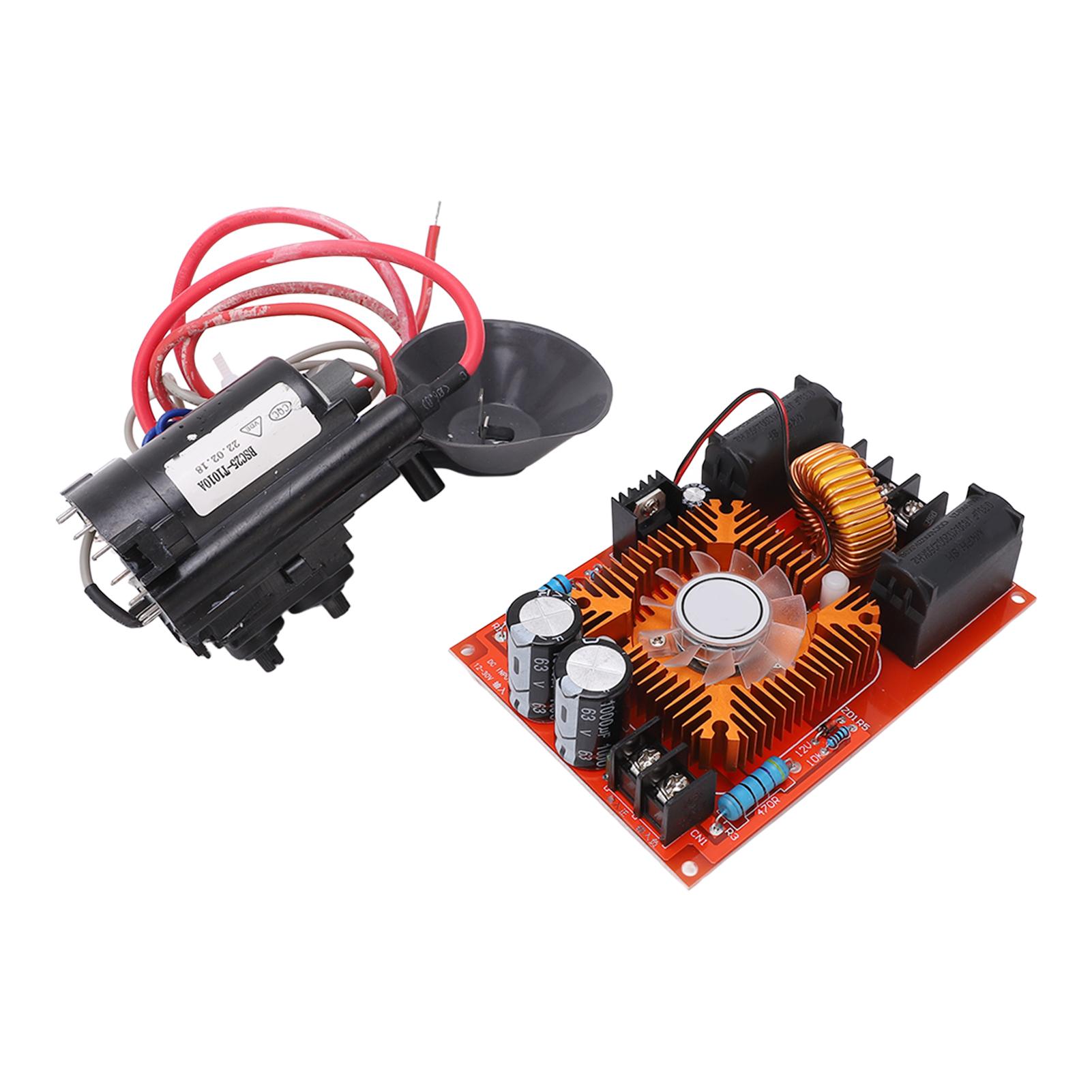 

Coil Drive Board Heater ZVS Heating Board Module Low Voltage Heater Ignition Flyback Drive Circuit