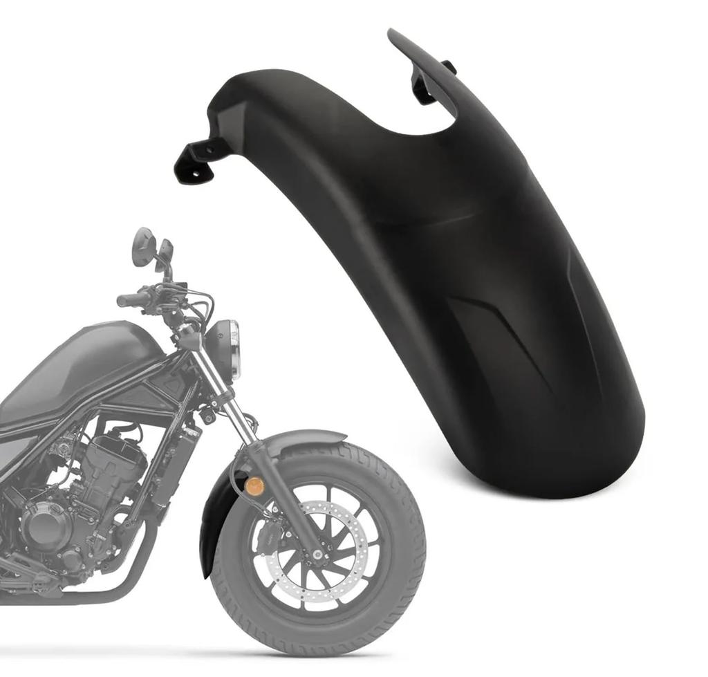 Compatible models: Rebel 250 500 2017-2026 Front Fender Mudguard 20cm Extension Extension Fender Mudguard Motorcycle Splash Guard Rebel 250 Custom Par