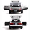 1/32 Scale Toyota AE86 Initial D Model Car, Zinc Alloy Pull Back Toy Car with Sound and Light for Kids Boy Girl Gift