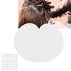 100 Stück Hitzeschutzschilder Professioneller Salon Einzelloch-Abstandshalter-Schablone für Haarverlängerungs-Bonding