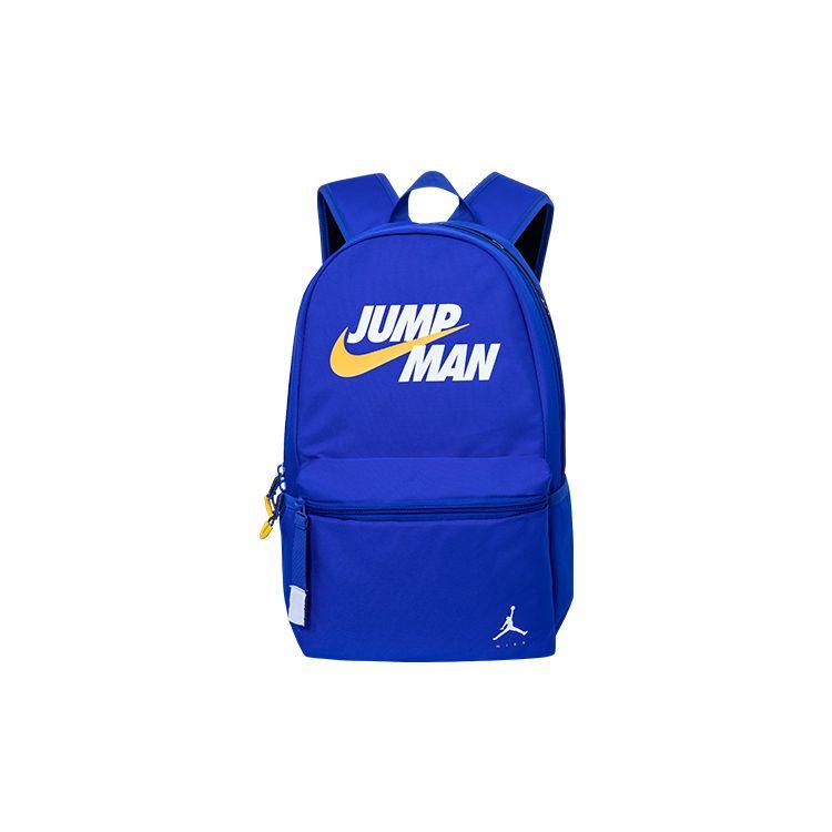 Jordan Lightweight Sports Zipper Backpack Unisex Backpacks Blue JD2133002GS-002 Blue